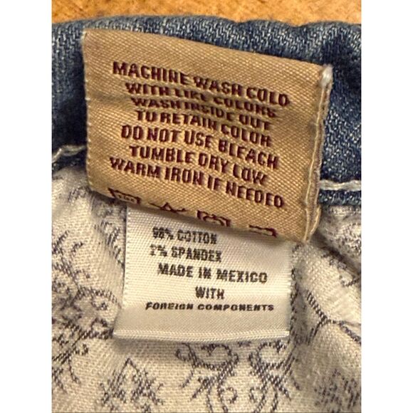 Big Star Casey K Low Rise Fit Medium Wash Bootcut Jeans READ Size 28L (6510) - Picture 9 of 9